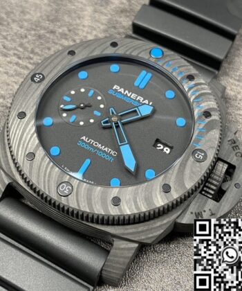 Panerai Submersible Replica PAM01616 Black Dial Size 47mm