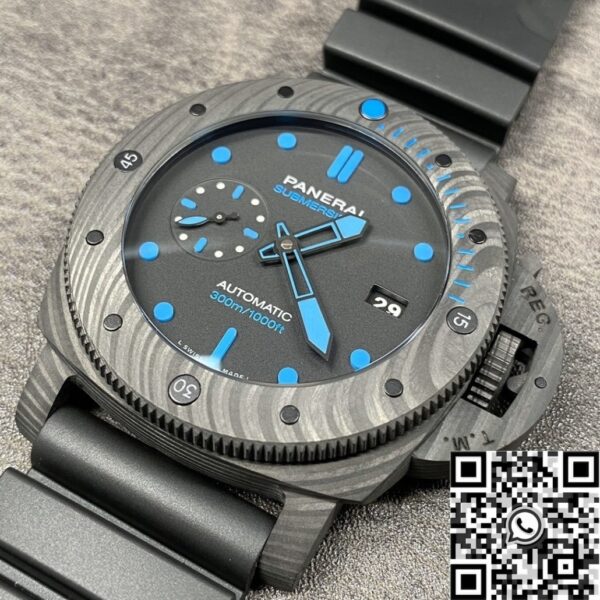 Panerai Submersible Replica PAM01616 Black Dial Size 47mm