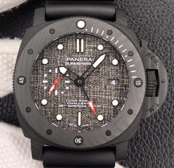 Panerai Submersible Watches GMT PAM01039 Gray Dial 47mm
