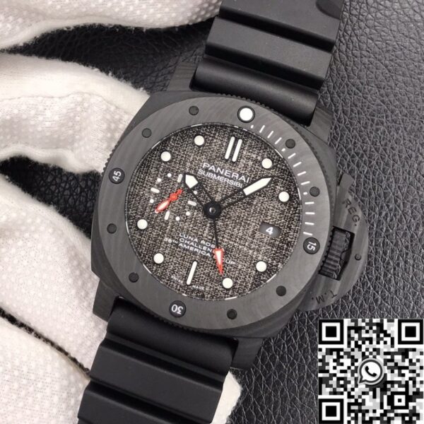Panerai Submersible Watches GMT PAM01039 Gray Dial 47mm