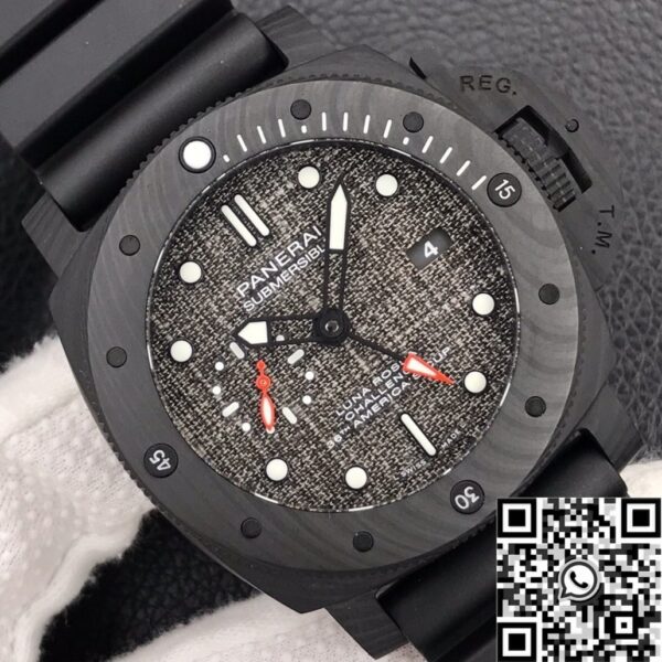 Panerai Submersible Watches GMT PAM01039 Gray Dial 47mm