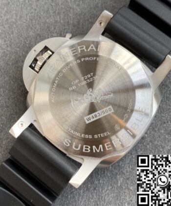 Submersible Fake Watch Panerai PAM01209 Black Dial Size 42mm