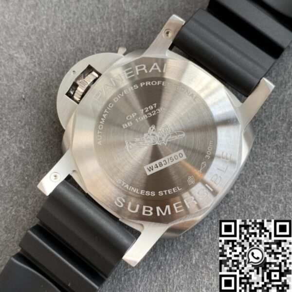 Submersible Fake Watch Panerai PAM01209 Black Dial Size 42mm