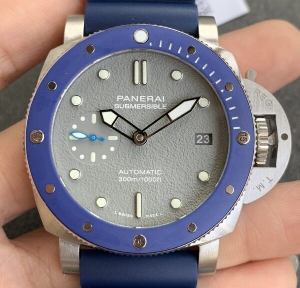 Fake Panerai Submersible PAM00959 Shark Gray Dial Size 42mm