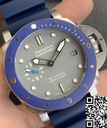 Fake Panerai Submersible PAM00959 Shark Gray Dial Size 42mm