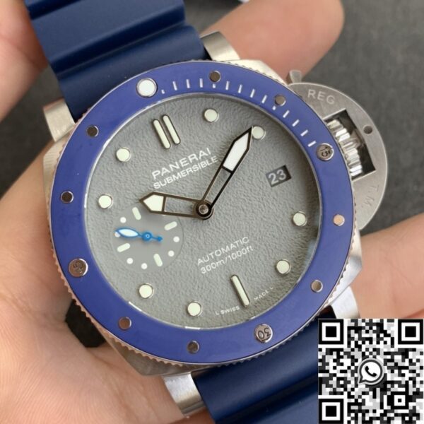 Fake Panerai Submersible PAM00959 Shark Gray Dial Size 42mm