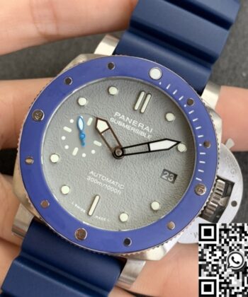 Fake Panerai Submersible PAM00959 Shark Gray Dial Size 42mm
