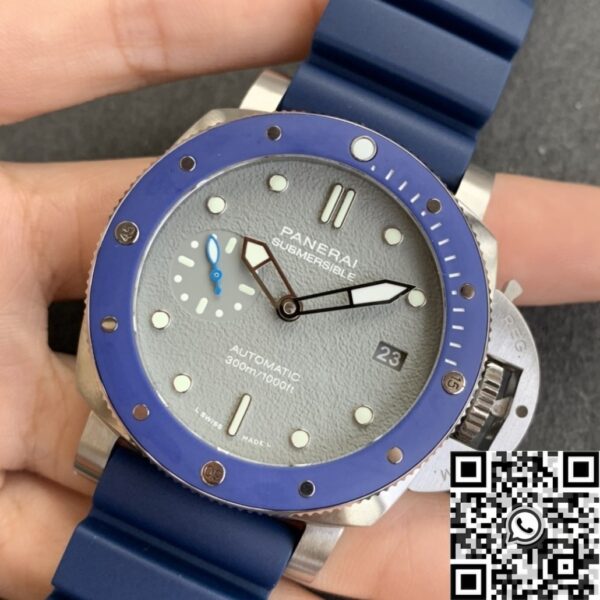 Fake Panerai Submersible PAM00959 Shark Gray Dial Size 42mm