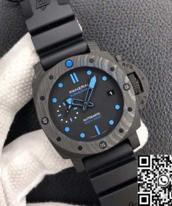 VS Factory Fake Panerai Submersible PAM00960 Carbon Fiber