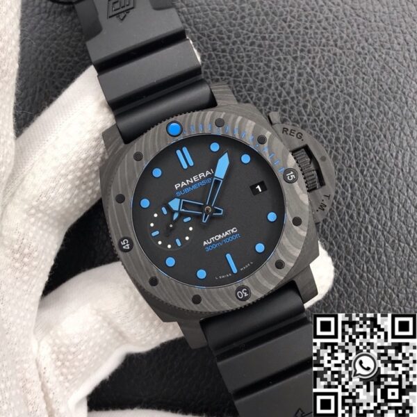 VS Factory Fake Panerai Submersible PAM00960 Carbon Fiber