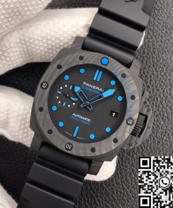 VS Factory Fake Panerai Submersible PAM00960 Carbon Fiber