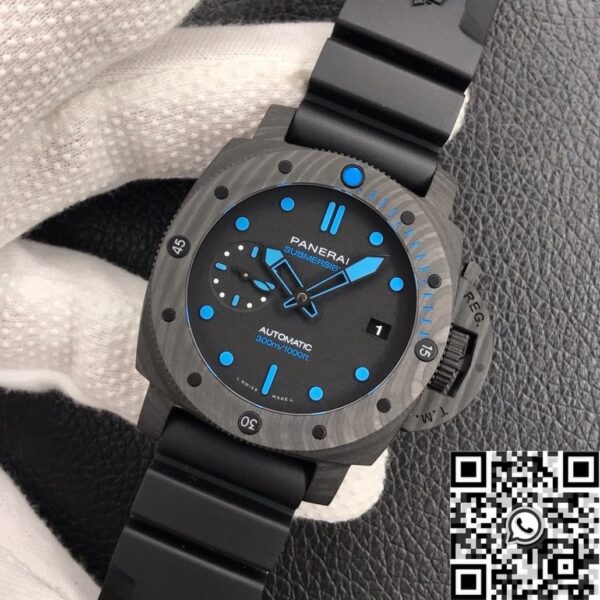 VS Factory Fake Panerai Submersible PAM00960 Carbon Fiber