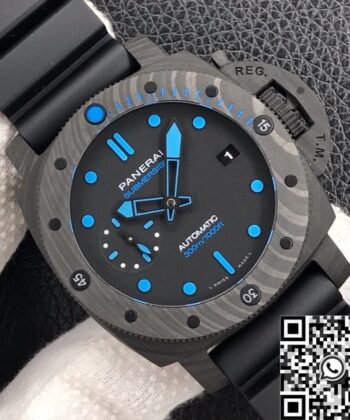 VS Factory Fake Panerai Submersible PAM00960 Carbon Fiber