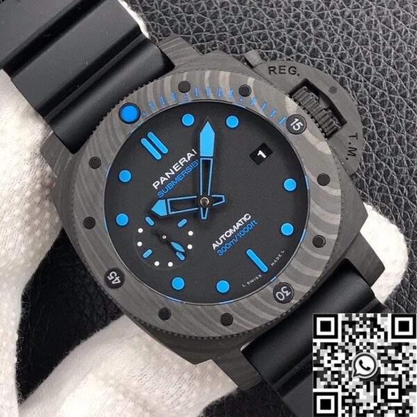 VS Factory Fake Panerai Submersible PAM00960 Carbon Fiber