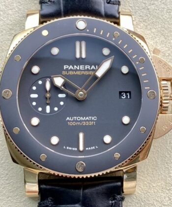 VS Fake Panerai Submersible PAM00974 Goldtech™ Red Gold