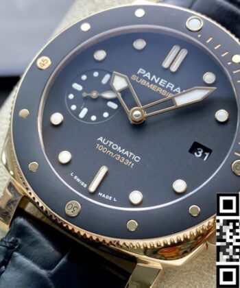 VS Fake Panerai Submersible PAM00974 Goldtech™ Red Gold