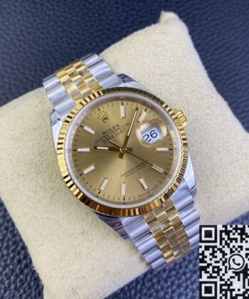 Rolex Datejust 36 M126233-0015 Champagne Dial VS Factory