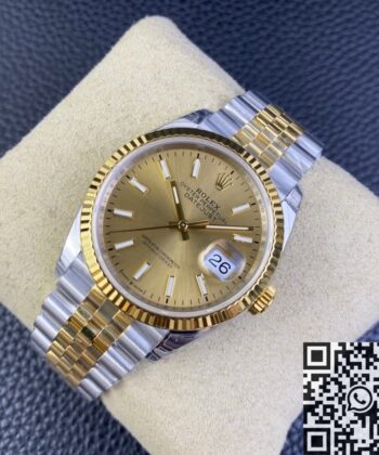 Rolex Datejust 36 M126233-0015 Champagne Dial VS Factory