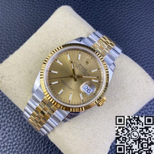 Rolex Datejust 36 M126233-0015 Champagne Dial VS Factory