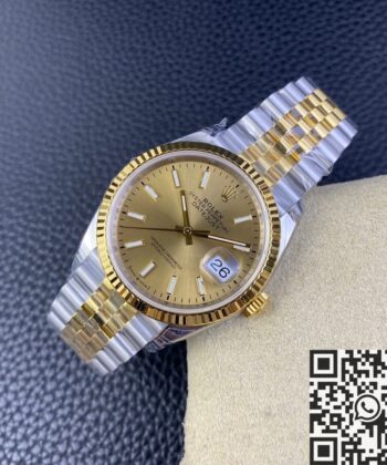 Rolex Datejust 36 M126233-0015 Champagne Dial VS Factory