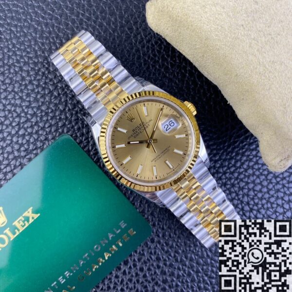 Rolex Datejust 36 M126233-0015 Champagne Dial VS Factory