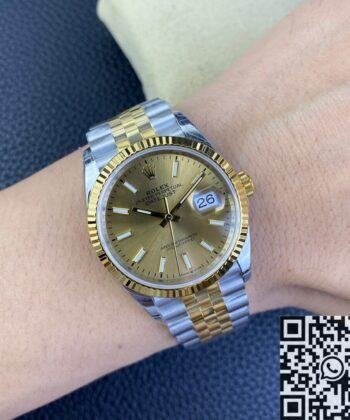 Rolex Datejust 36 M126233-0015 Champagne Dial VS Factory