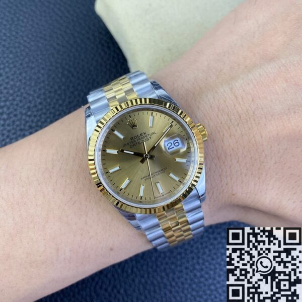 Rolex Datejust 36 M126233-0015 Champagne Dial VS Factory