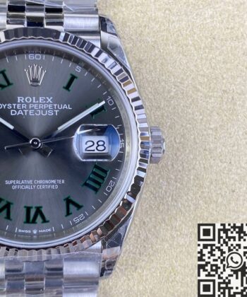 Rolex Datejust 36MM M126234-0045 Slate Gray Dial VS Factory