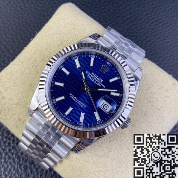 Rolex Datejust 41MM Watch M126334-0032 Bright Blue Dial