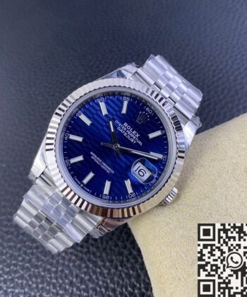 Rolex Datejust 41MM Watch M126334-0032 Bright Blue Dial