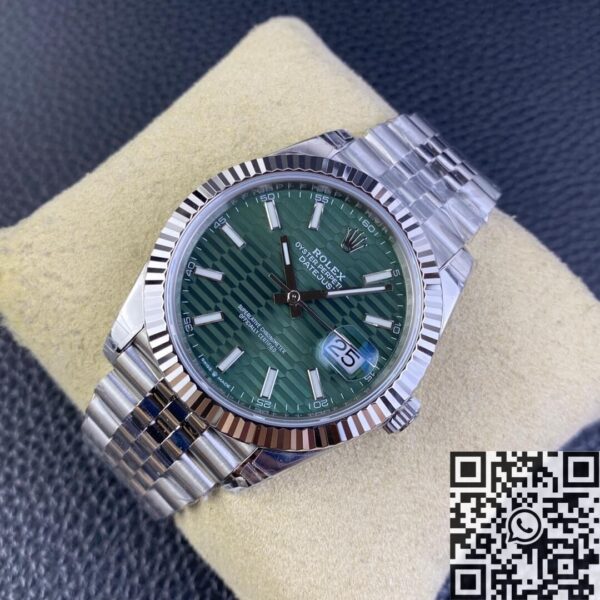 Rolex Watch Datejust 41 M126334-0030 Mint Green VS Factory