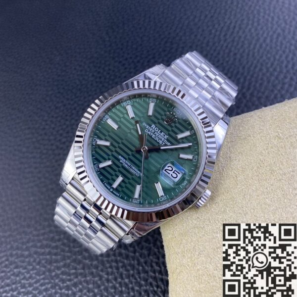 Rolex Watch Datejust 41 M126334-0030 Mint Green VS Factory