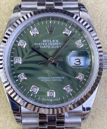 Rolex Datejust M126234-0055 Olive Green Dial 36mm VS Factory