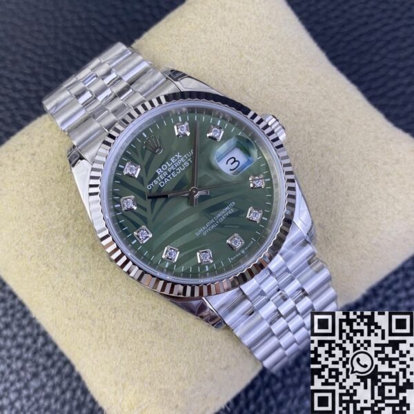 Rolex Datejust M126234-0055 Olive Green Dial 36mm VS Factory