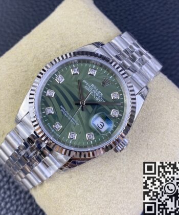 Rolex Datejust M126234-0055 Olive Green Dial 36mm VS Factory