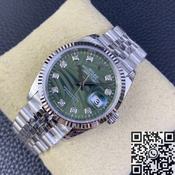 Rolex Datejust M126234-0055 Olive Green Dial 36mm VS Factory