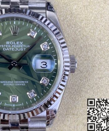 Rolex Datejust M126234-0055 Olive Green Dial 36mm VS Factory