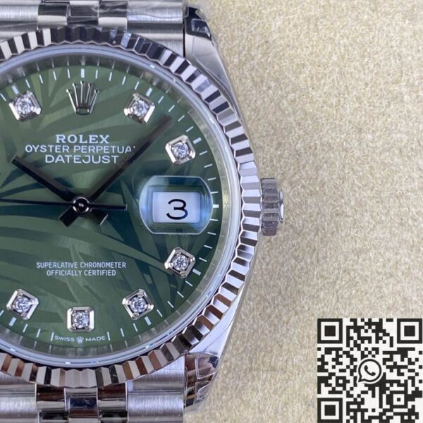Rolex Datejust M126234-0055 Olive Green Dial 36mm VS Factory
