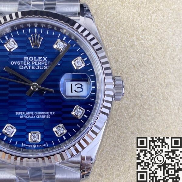 Rolex Datejust Blue Watch M126234-0057 36mm VS Factory