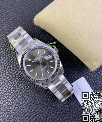 Rolex 41MM Datejust​ M126334-0013 Grey Dial Watch VS Factory
