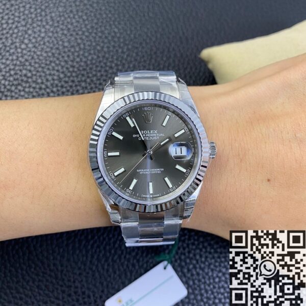 Rolex 41MM Datejust​ M126334-0013 Grey Dial Watch VS Factory