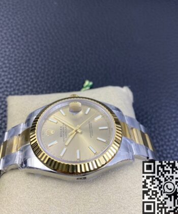 Gold Datejust Rolex​ M126333-0009 Watch Size 41mm VS Factory
