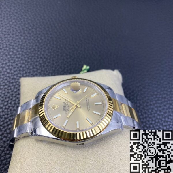 Gold Datejust Rolex​ M126333-0009 Watch Size 41mm VS Factory
