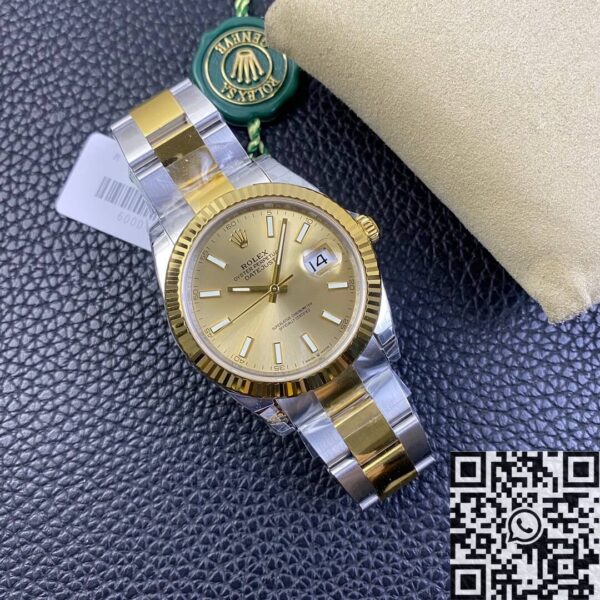 Gold Datejust Rolex​ M126333-0009 Watch Size 41mm VS Factory