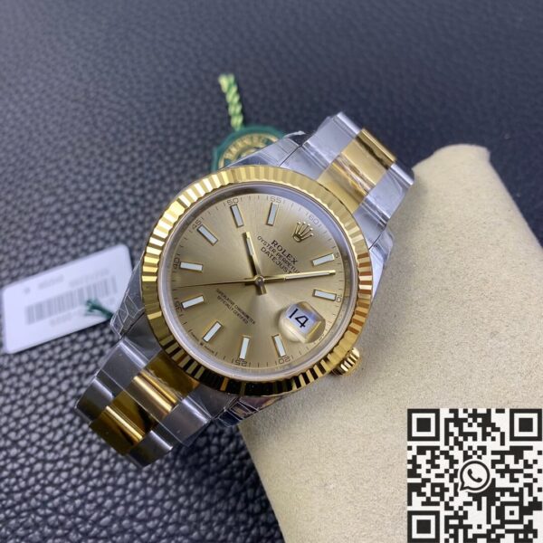 Gold Datejust Rolex​ M126333-0009 Watch Size 41mm VS Factory