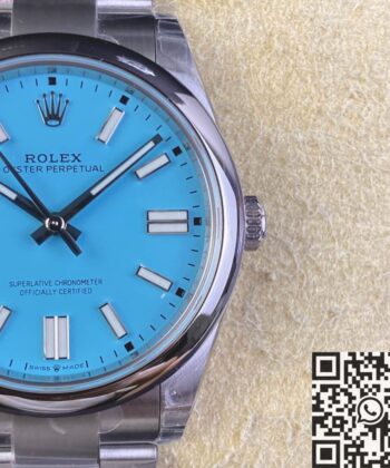 Rolex Oyster Perpetual Watch M126000-0006 Tiffany Blue 36mm