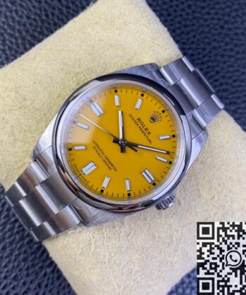 Oyster Perpetual Rolex​ Watch M126000-0004 Yellow 36mm