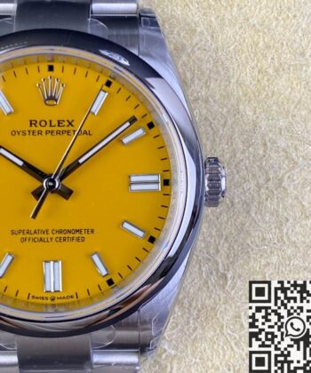 Oyster Perpetual Rolex​ Watch M126000-0004 Yellow 36mm