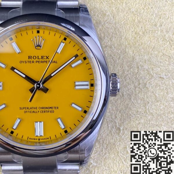 Oyster Perpetual Rolex​ Watch M126000-0004 Yellow 36mm