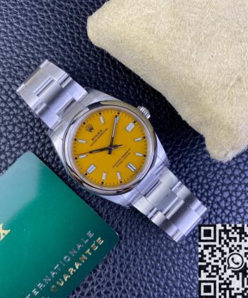 Oyster Perpetual Rolex​ Watch M126000-0004 Yellow 36mm